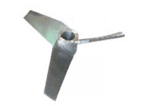 三叶桨旋式搅拌器